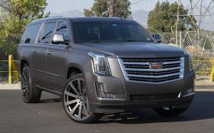 Cadillac Escalade by Creeative Design on Forgiato Wheels (Concavo-M) 2018 года